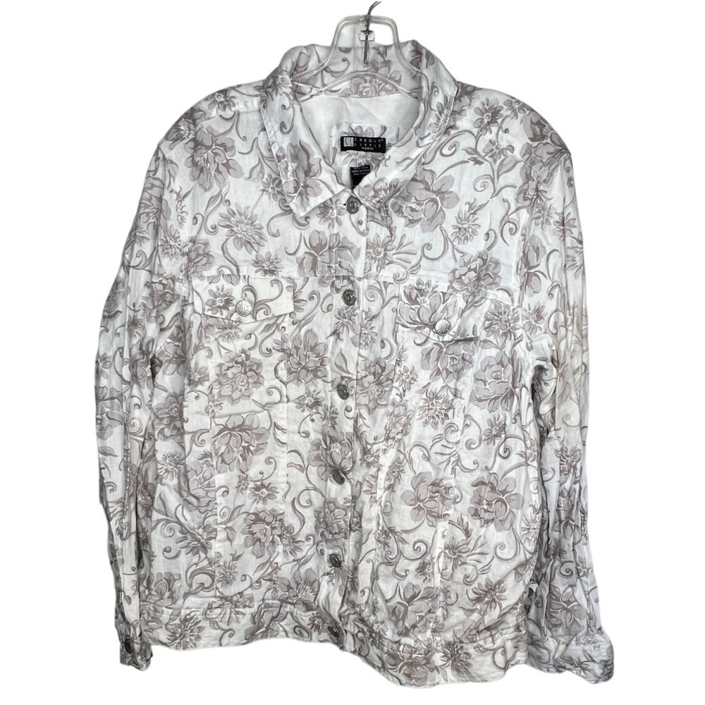 Carole Little‎ Woman Linen Jacket